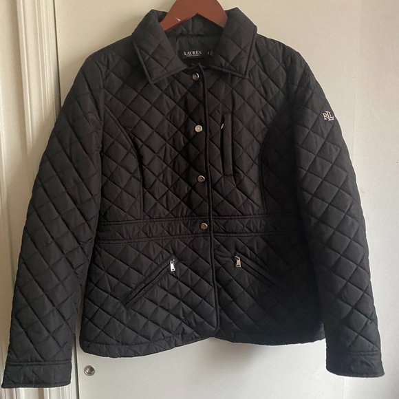 Lauren Ralph Lauren Jacket Logo Zip Pocket